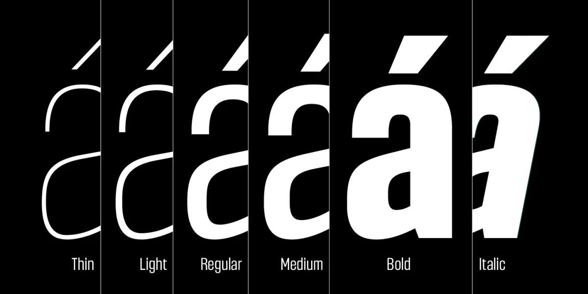 Headlines Font Family preview 4