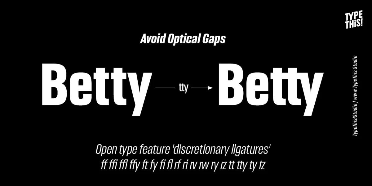 Headlines Font Family preview 5