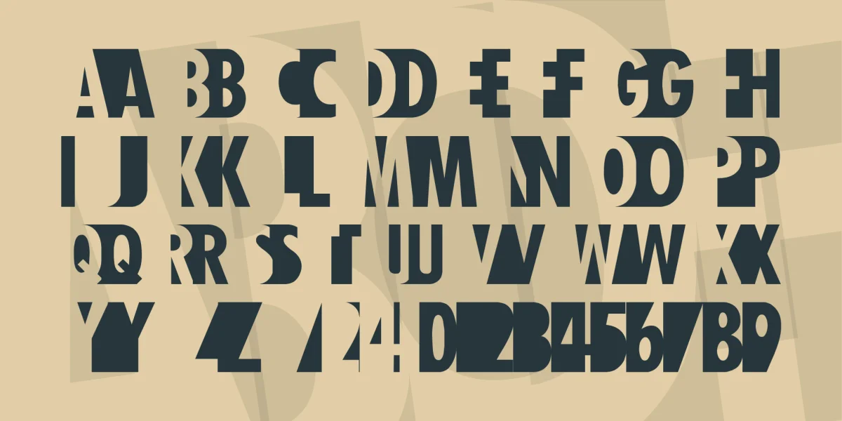 Healthy Alternative Font preview 2
