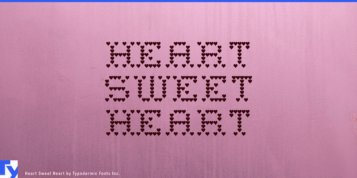 Heart Sweet Heart Font