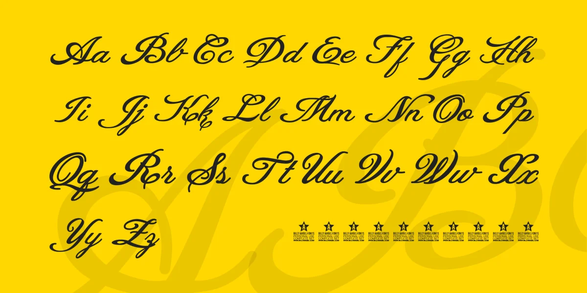 Heaven Matters Personal Use Font preview 4