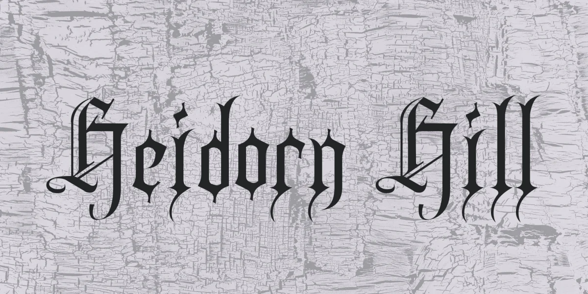 Heidorn Hill Font