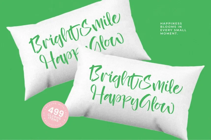 Heights Asterick – Modern Handwritten Font preview 4