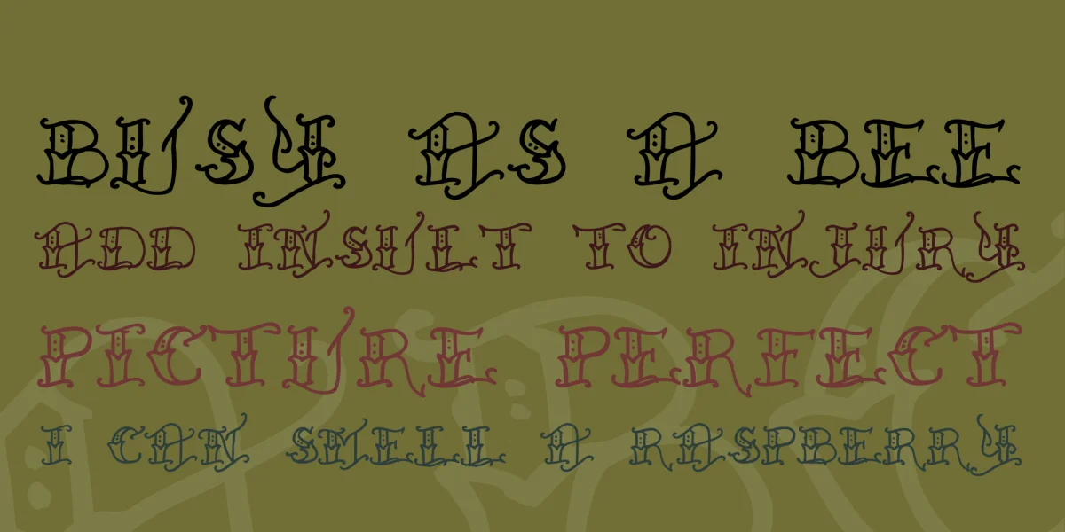 Held x Fast Font preview 2