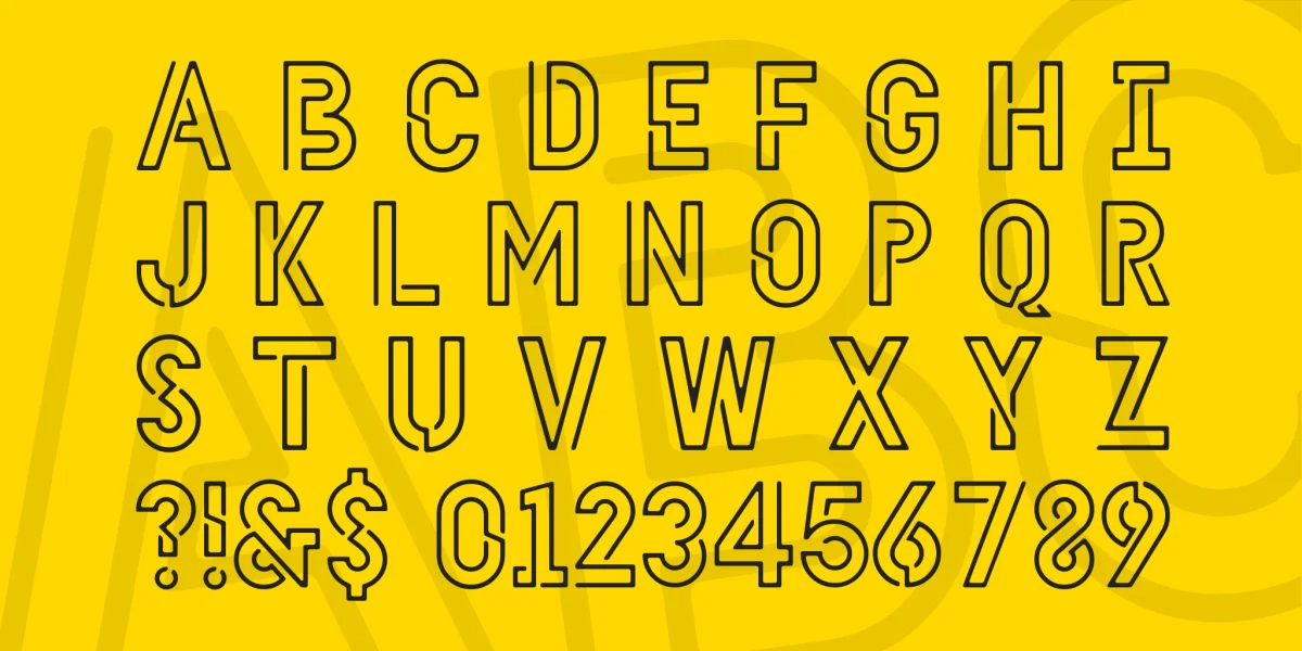 HELLO DENVER DISPLAY Font Family preview 2