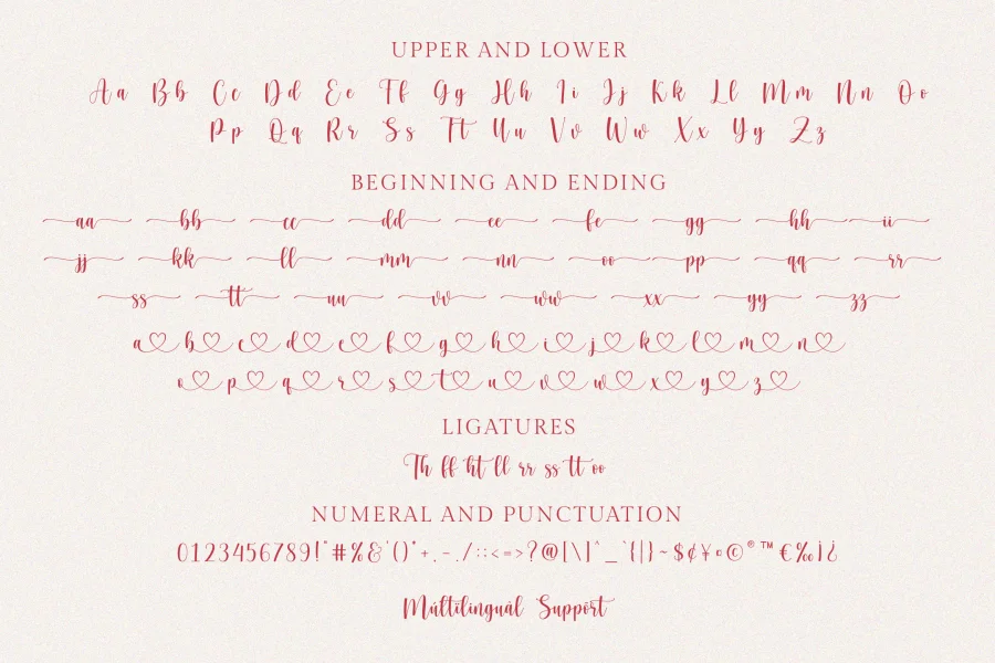 hello honey - Personal Use Font preview 8