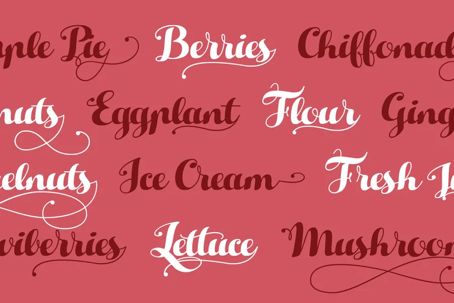 Hello Script Font preview 2