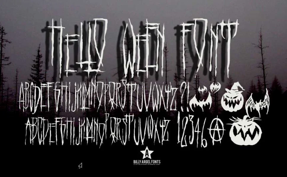 HELLO WEEN FONT Font