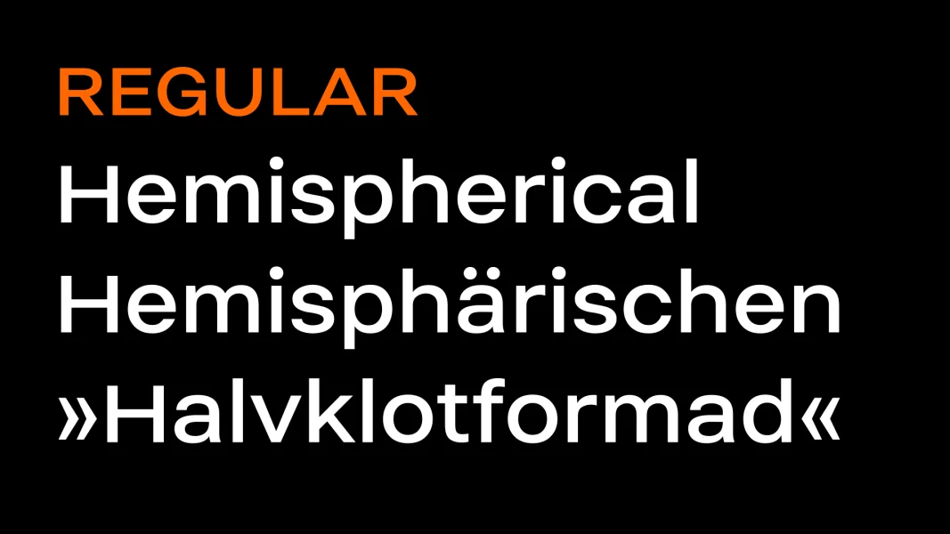 Helmet Font preview 3