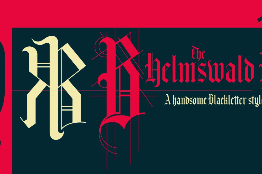 Helmswald Post Font