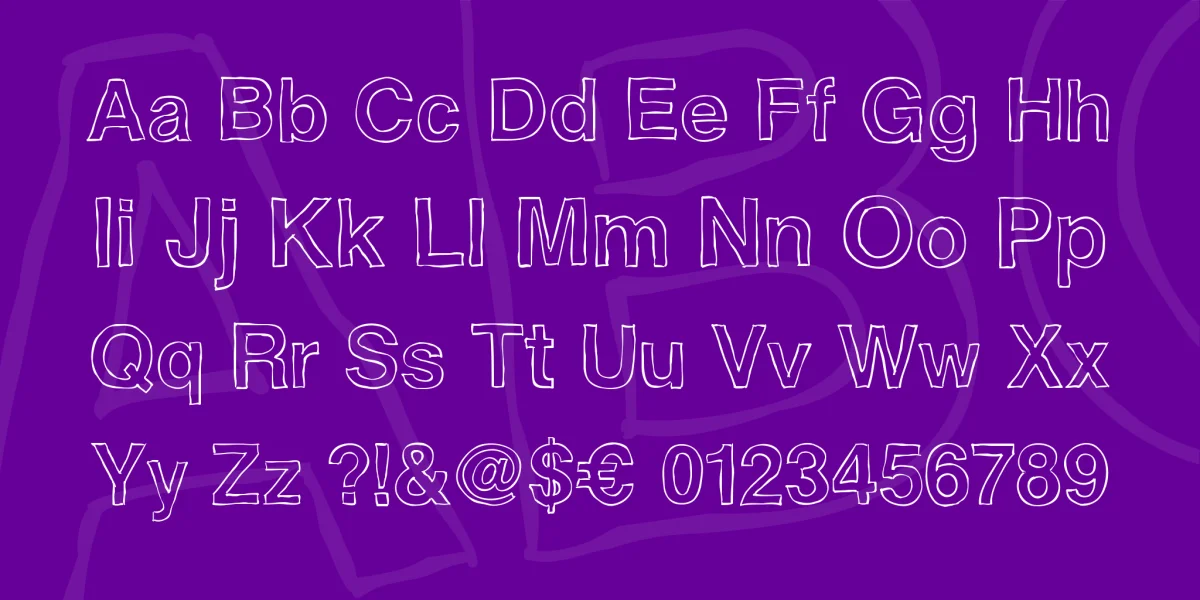 Helvetidoodle by Ed T Font preview 2