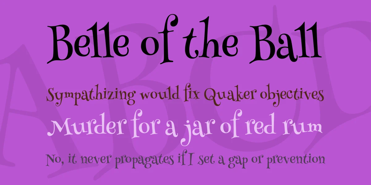 Henny Penny Font preview 2