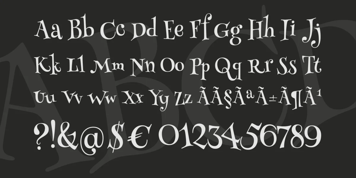 Henny Penny Font preview 3
