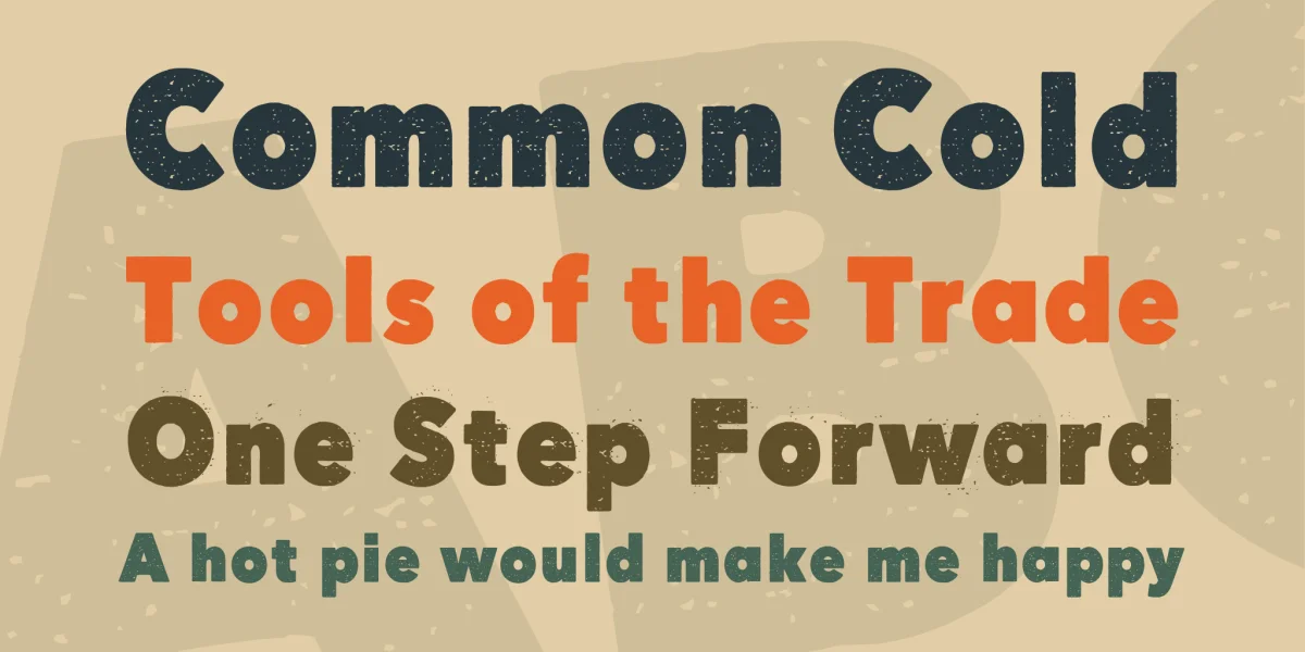 Here Just Now Font Family preview 5