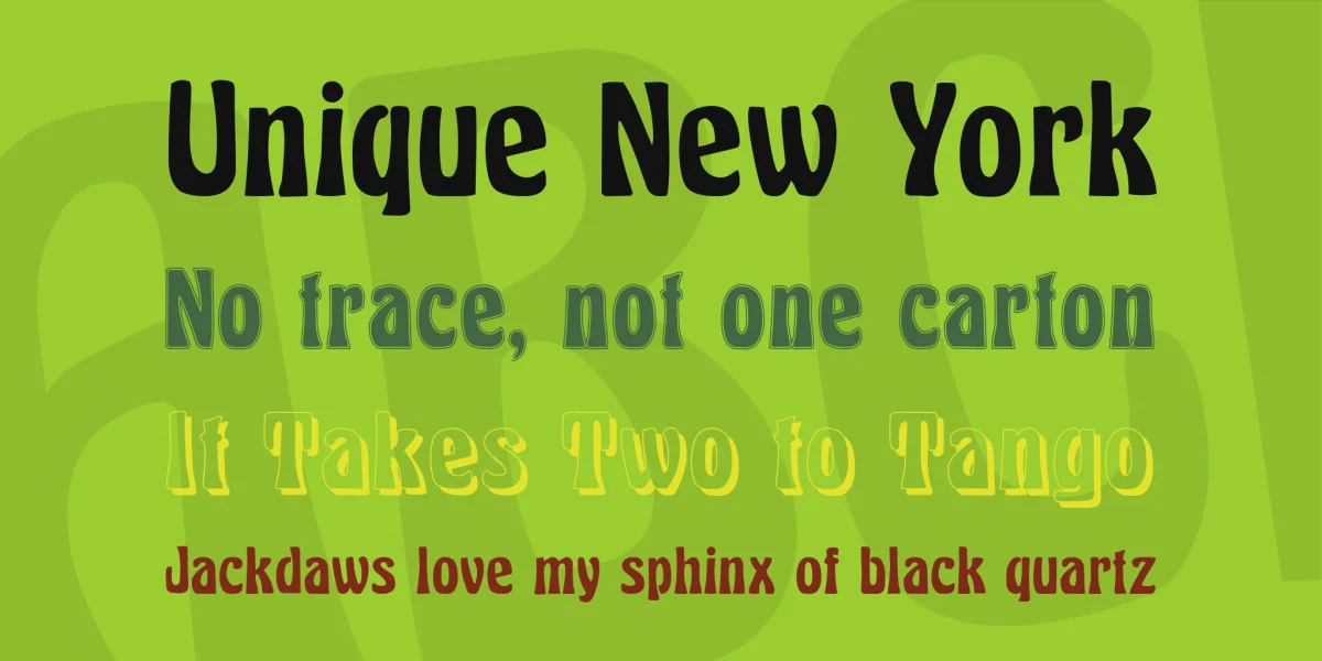 Herkules Font Family preview 2