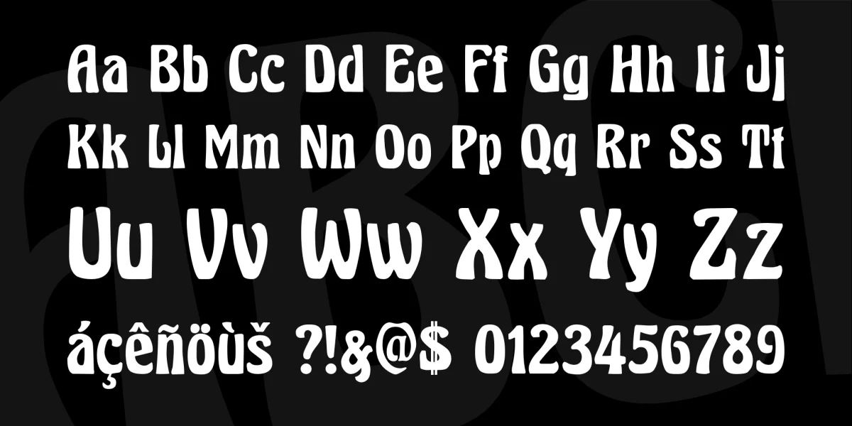 Herkules Font Family preview 3