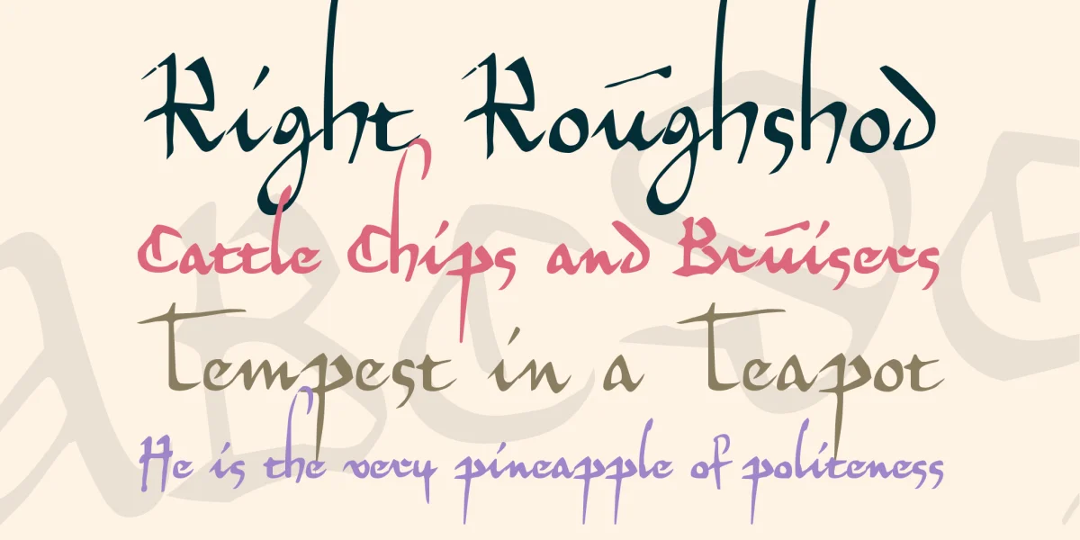 Herman Decanus Font Family preview 2