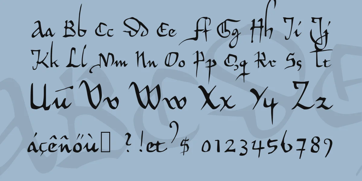 Herman Decanus Font Family preview 4
