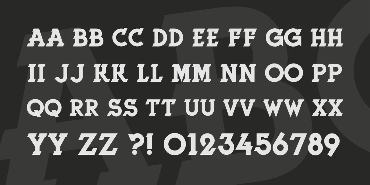 Herne Font Family preview 3
