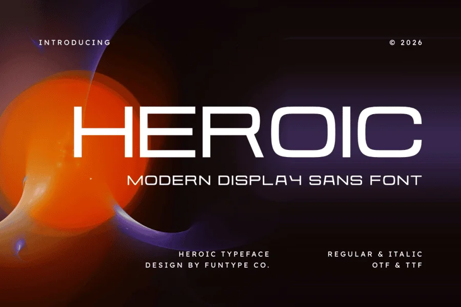 Heroic Font