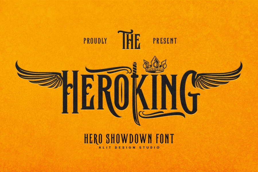 Heroking Font