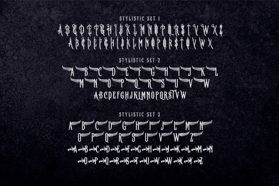 Heroking Font preview 5