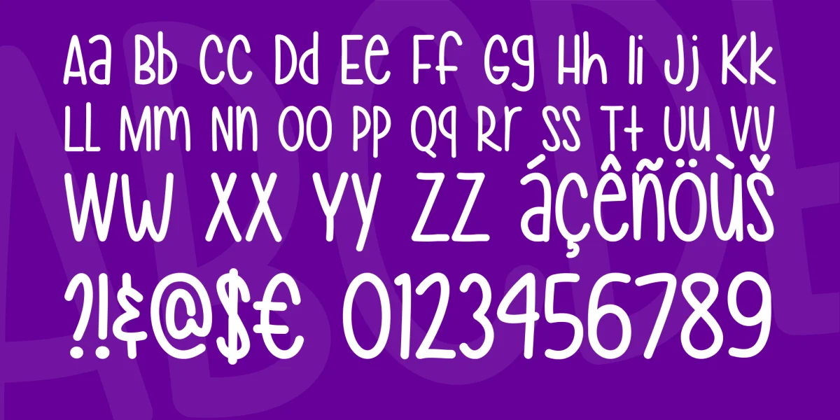 Hey Pretty Girl Font preview 4