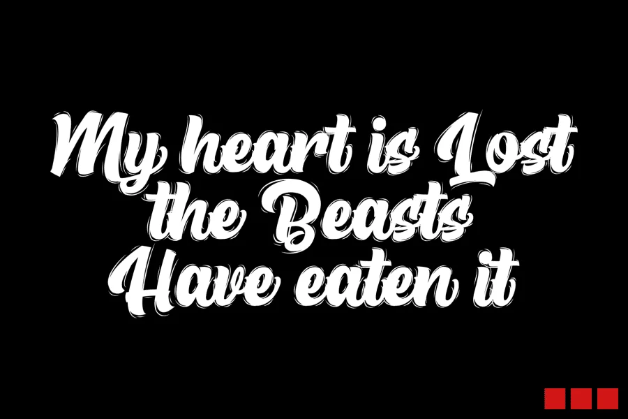 High Beasty Font preview 2