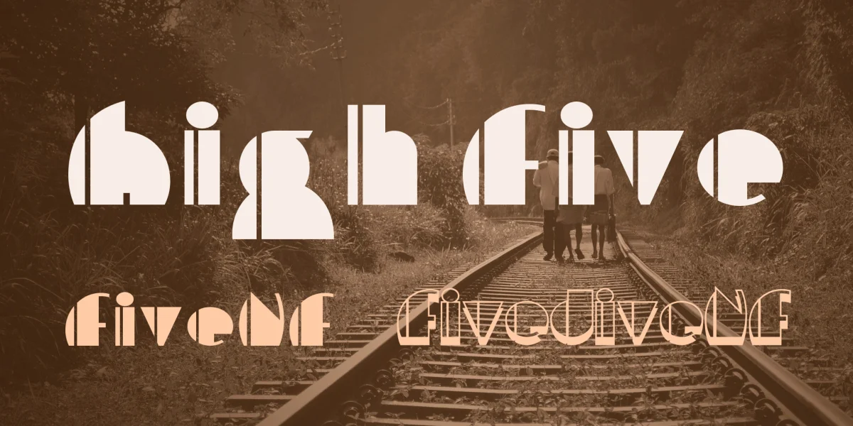 High Five Font Family