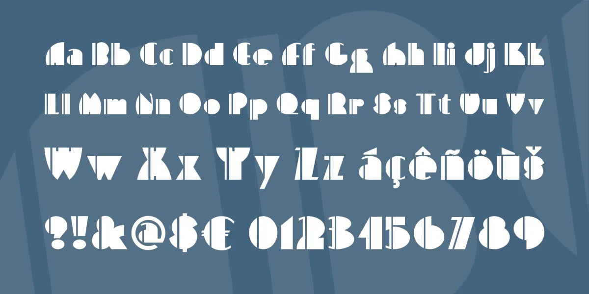 High Five Font Family preview 2