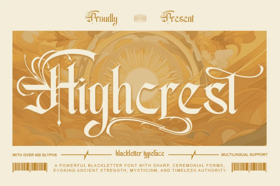 Highcrest - Personal use Font