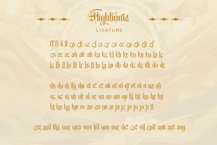 Highcrest - Personal use Font preview 12