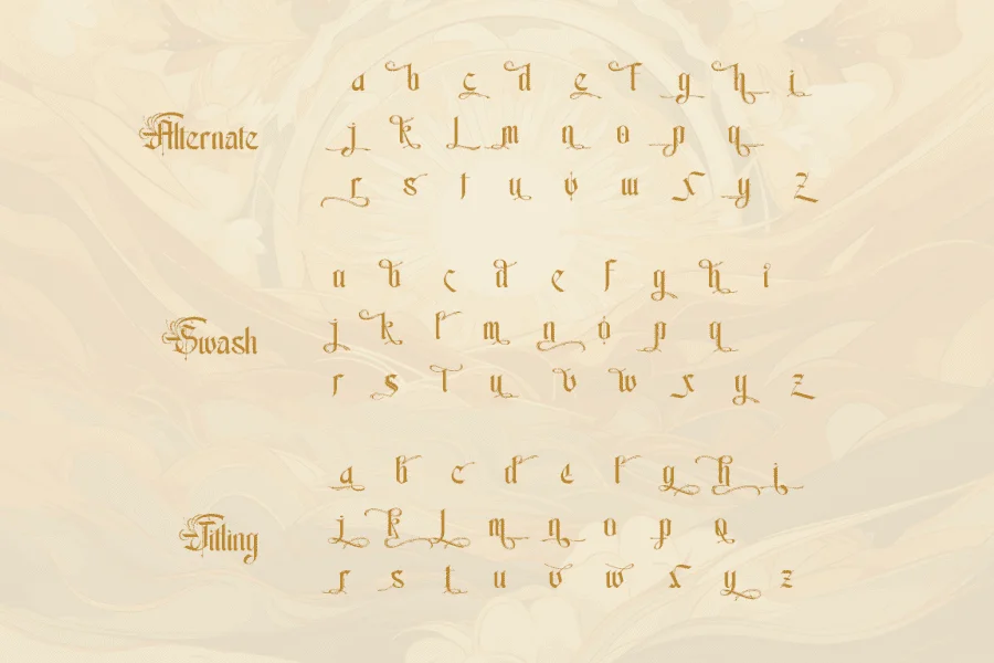 Highcrest - Personal use Font preview 13