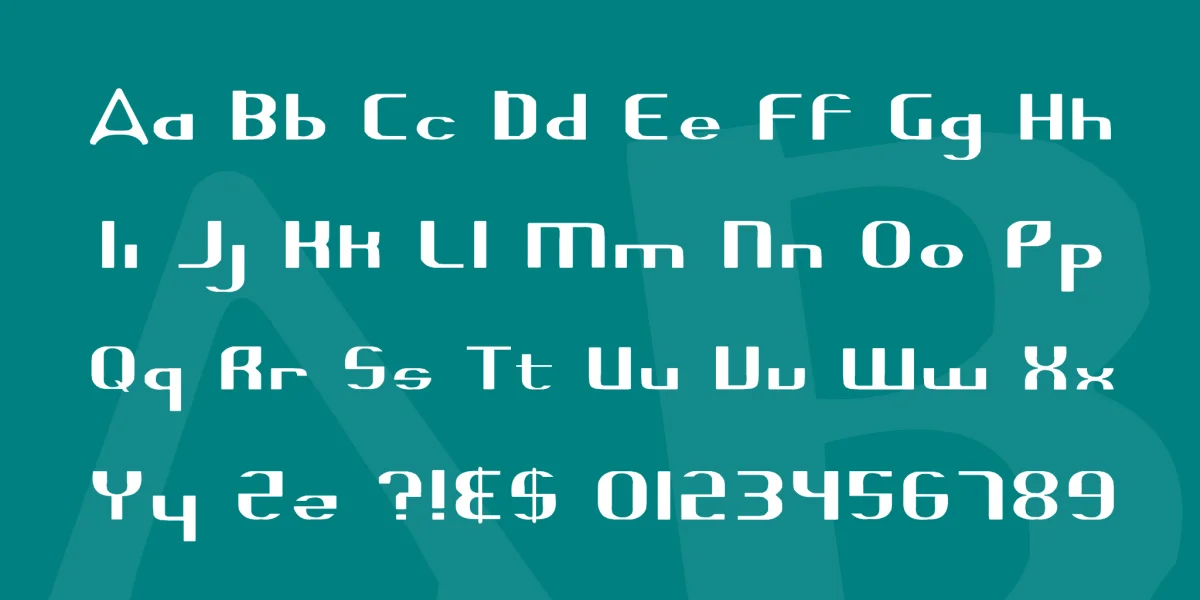 Highguard New Font preview 2