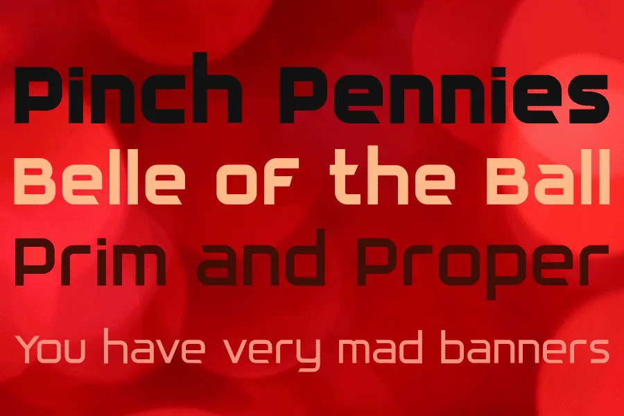 HiJO Font Family preview 5