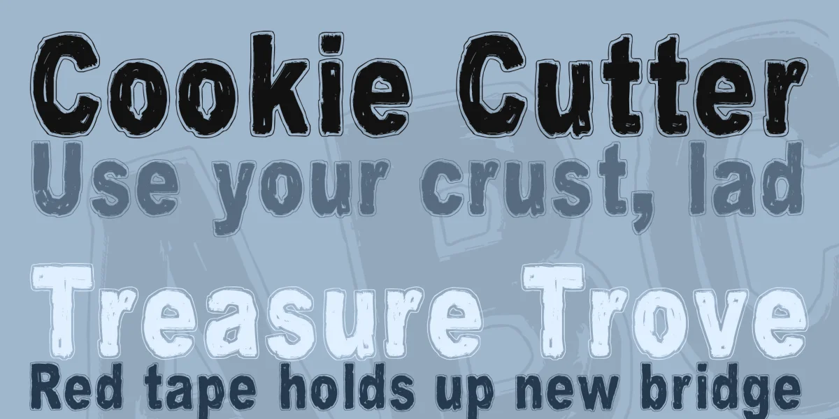 History repeats itself Font preview 2