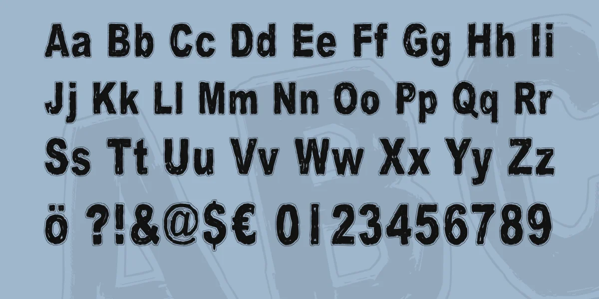 History repeats itself Font preview 3
