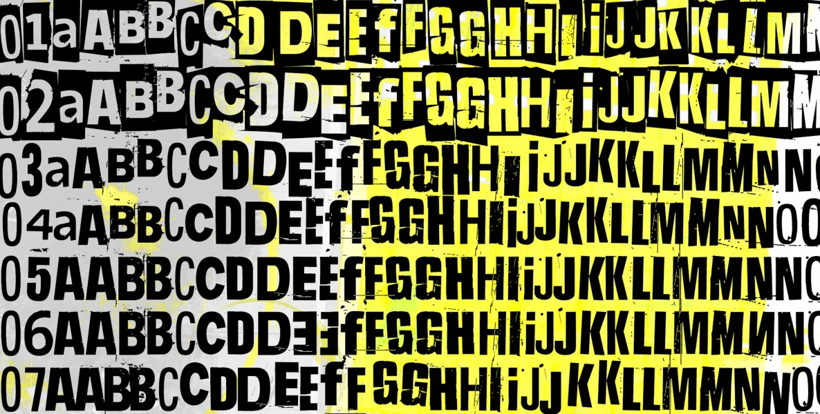 Hit me, punk! Font Family preview 4