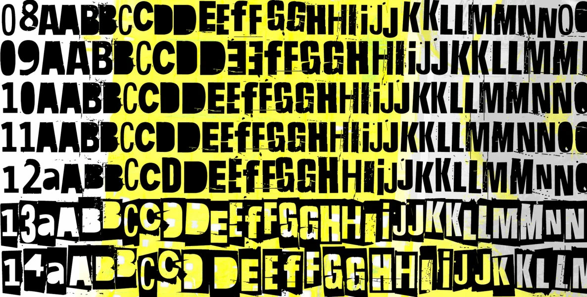Hit me, punk! Font Family preview 5