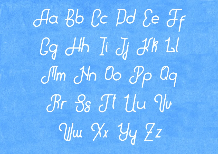 Hitchhiker Font Family preview 3