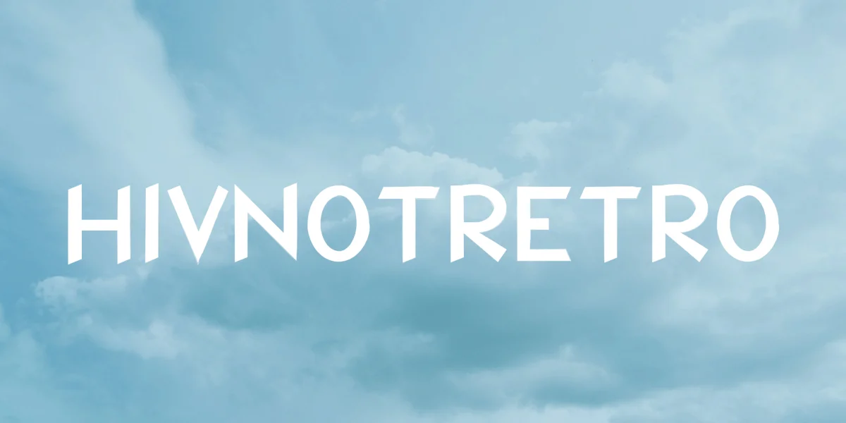 HIVNotRetro Font