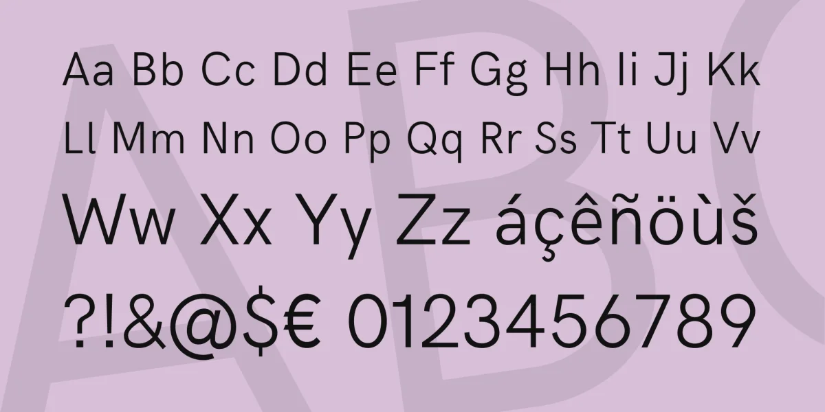 HK Grotesk Font Family preview 4