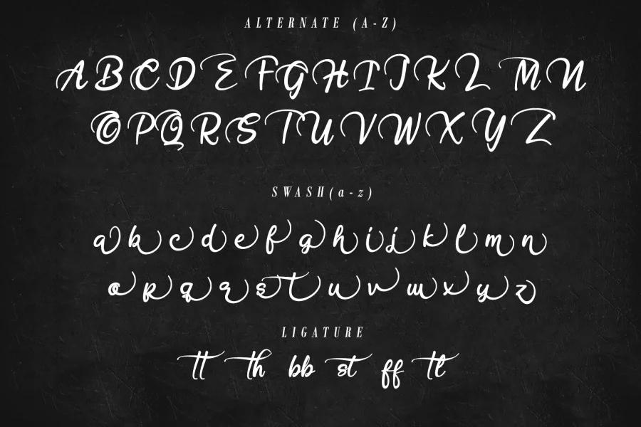 Hobenshaw Font preview 10