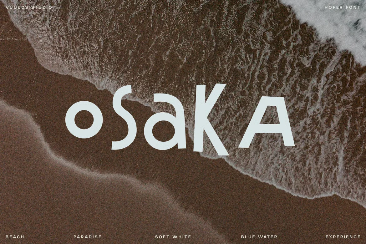 Hofer Font preview 2