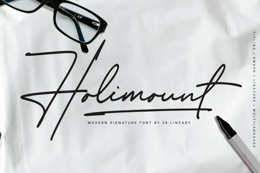 Holimount Font Family