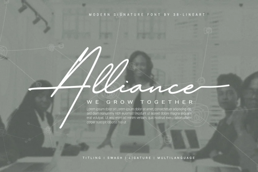 Holimount Font Family preview 7