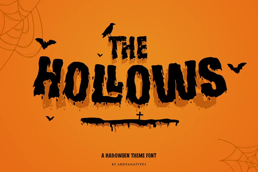 Hollows Free Font