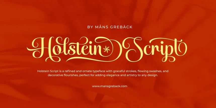 Holstein Script Font