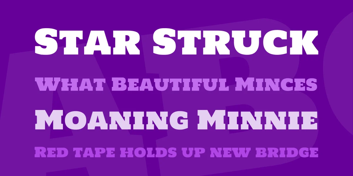 Holtwood One SC Font preview 2