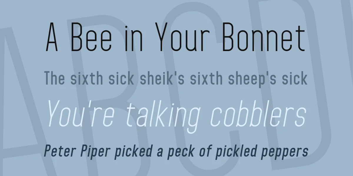 Home Planet BB Font Family preview 2